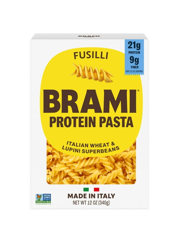 Brami_Fusilli_Italian_Protein_Pasta,_Lower_Carb,_High_Fiber,_Non-GMO,_Made_in_Italy,Fortified_with_Heart_Healthy_Lupini_Beans,_Shelf-Stable,_12_oz_Box.jpeg