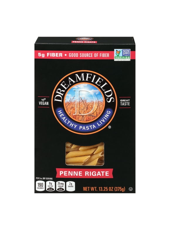 Dreamfields_Penne_Rigate_Pasta,_Vegan_with_5g_Fiber,_13.25_oz,_(Shelf_Stable).jpeg