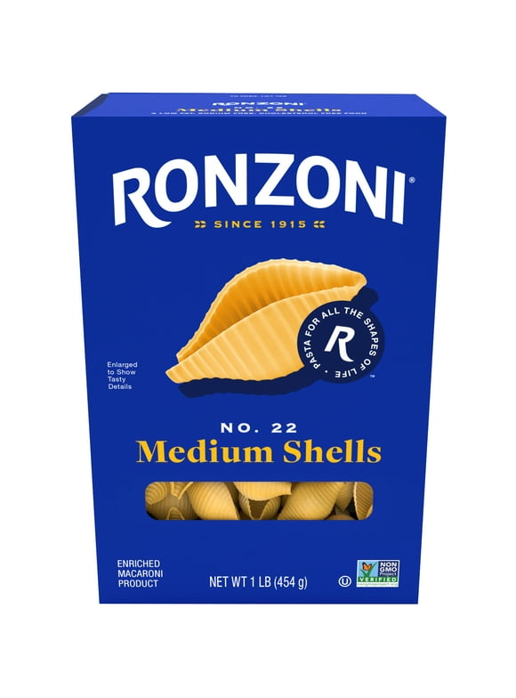 Ronzoni_Medium_Shells,_16_oz,_Non_GMO,_Mid-Size_for_Thick_Sauces_and_Salads,_(Shelf_Stable).jpeg